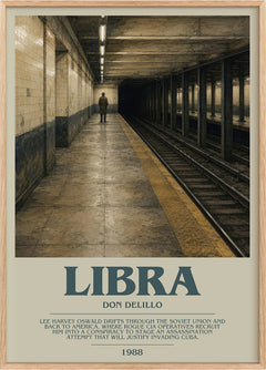 Libra Bookish Wall Art by Don DeLillo