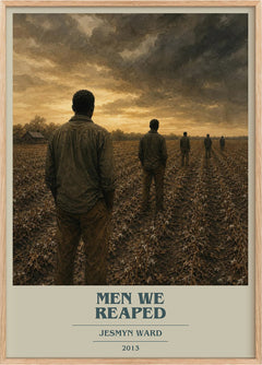 Men We Reaped Book Cover Poster by Jesmyn Ward