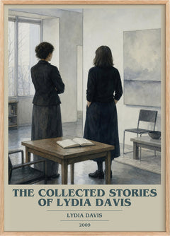 The Collected Stories Of Lydia Davis Book Cover Poster by Lydia Davis