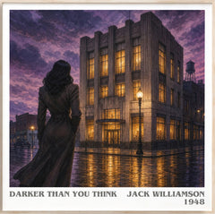 Darker Than You Think Literary Art Print by Jack Williamson