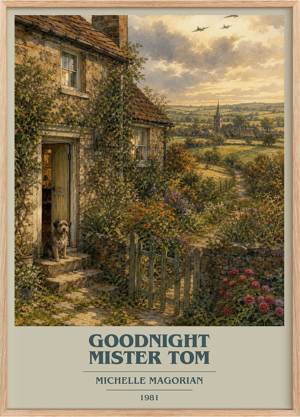 Goodnight Mister Tom Book Cover Poster by Michelle Magorian