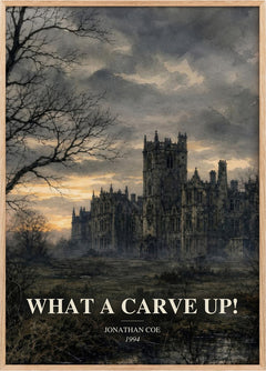 What a Carve Up! Book Watercolour Illustration by Jonathan Coe