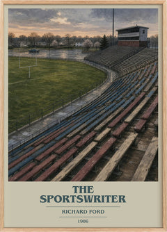The Sportswriter Book Cover Poster by Richard Ford