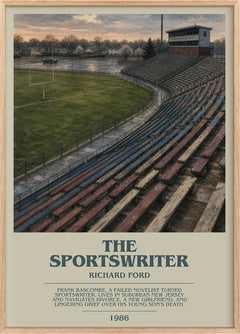 The Sportswriter Bookish Wall Art by Richard Ford