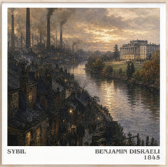 Sybil Literary Art Print by Benjamin Disraeli