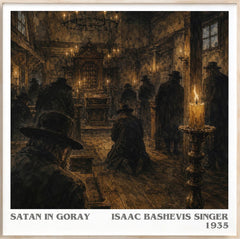 Satan In Goray Literary Art Print by Isaac Bashevis Singer