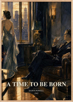 A Time To Be Born Book Watercolour Illustration by Dawn Powell