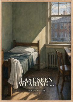 Last Seen Wearing ... Book Watercolour Illustration by Hillary Waugh