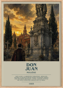 Don Juan Bookish Wall Art by Molière