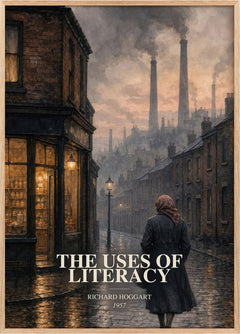 The Uses of Literacy Book Watercolour Illustration by Richard Hoggart