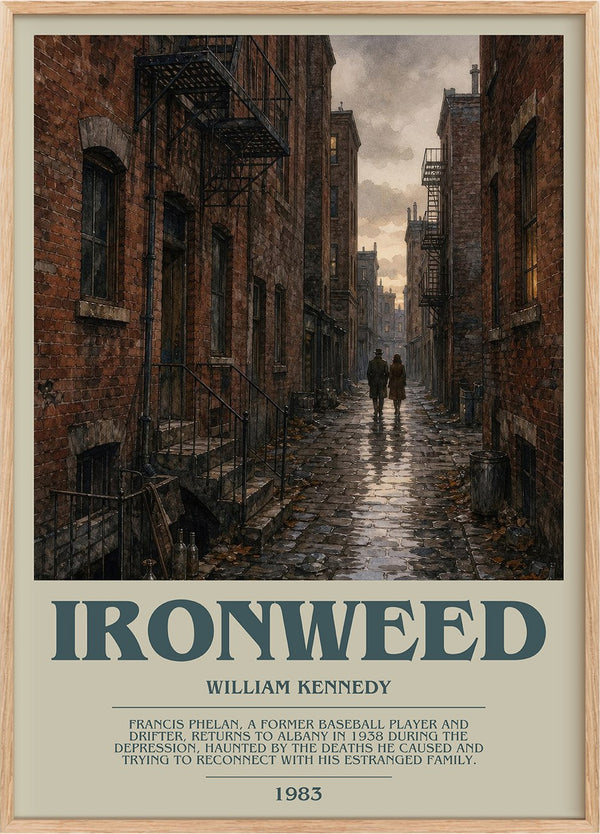 Ironweed Bookish Wall Art by William Kennedy