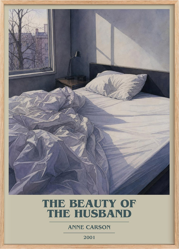 The Beauty Of The Husband Book Cover Poster by Anne Carson