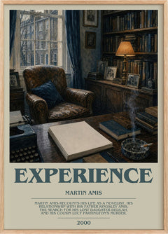 Experience Bookish Wall Art by Martin Amis