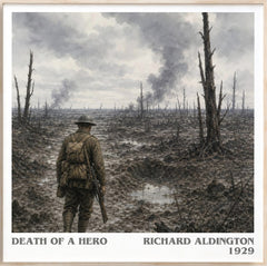 Death Of A Hero Literary Art Print by Richard Aldington