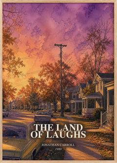 The Land Of Laughs Book Watercolour Illustration by Jonathan Carroll