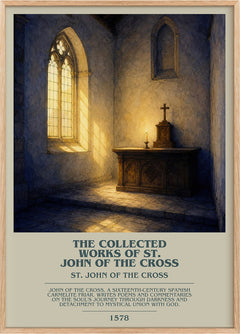 Collected Works of St. John of the Cross Bookish Wall Art by S. Cross