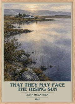 That They May Face the Rising Sun Book Cover Poster by John McGahern