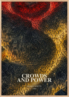 Crowds And Power Book Watercolour Illustration by Elias Canetti