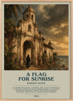 A Flag For Sunrise Bookish Wall Art by Robert Stone