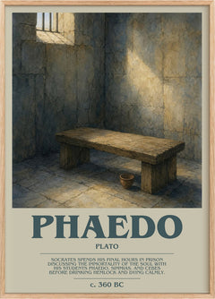 Phaedo Bookish Wall Art by Plato