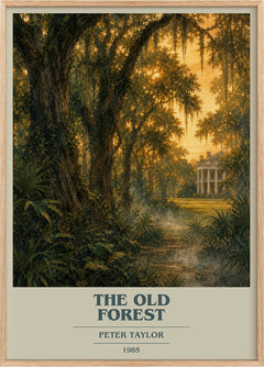 The Old Forest Book Cover Poster by Peter Taylor