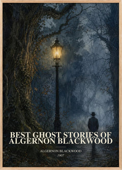Best Ghost Stories Of Algernon Blackwood Book Watercolour Illustration by Algernon Blackwood