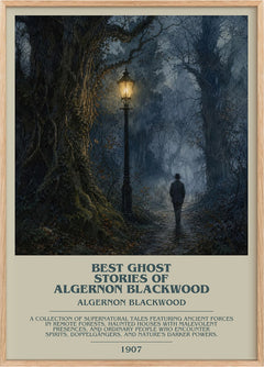 Best Ghost Stories Of Algernon Blackwood Bookish Wall Art by Algernon Blackwood