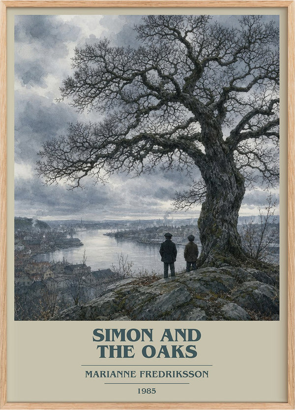 Simon and the Oaks Book Cover Poster by Marianne Fredriksson