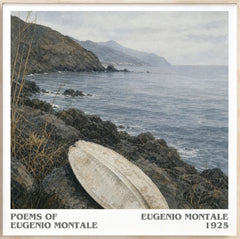 Poems of Eugenio Montale Literary Art Print by Eugenio Montale