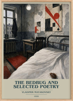 Bedbug And Selected Poetry Book Cover Poster by Vladimir Mayakovsky