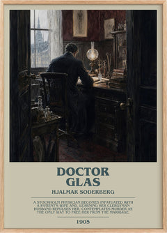 Doctor Glas Bookish Wall Art by Hjalmar Soderberg