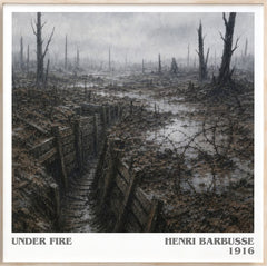 Under Fire Literary Art Print by Henri Barbusse