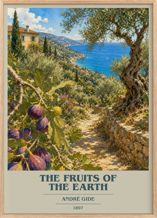 The Fruits of the Earth Book Cover Poster by André Gide