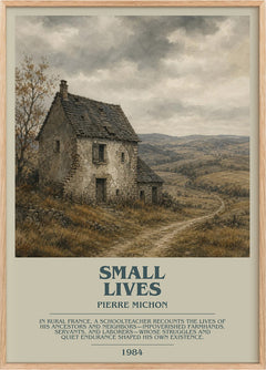 Small Lives Bookish Wall Art by Pierre Michon