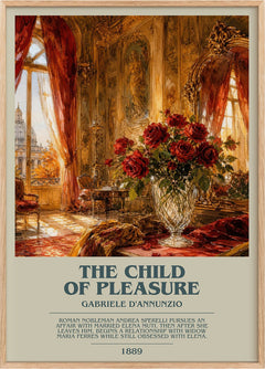 The Child Of Pleasure Bookish Wall Art by Gabriele D'Annunzio