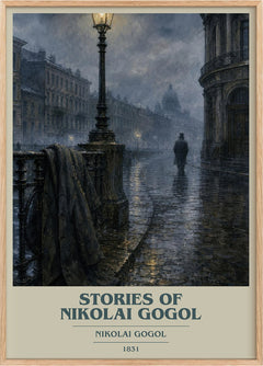 Stories of Nikolai Gogol Book Cover Poster by Nikolai Gogol