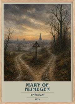 Mary Of Nijmegen Book Cover Poster by Unknown