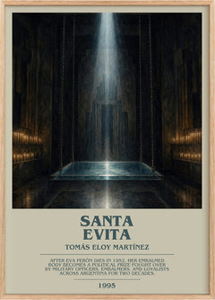 Santa Evita Bookish Wall Art by Tomás Eloy Martínez