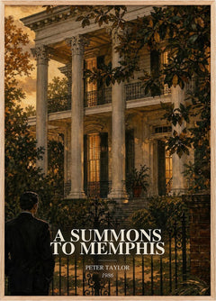 A Summons to Memphis Book Watercolour Illustration by Peter Taylor