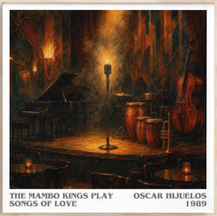 Mambo Kings Play Songs of Love Literary Art Print by Oscar Hijuelos