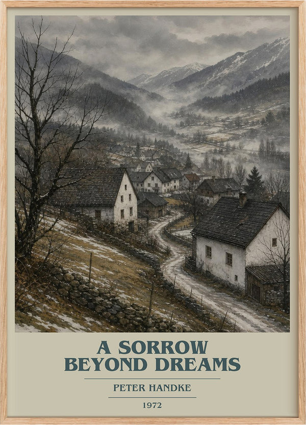 A Sorrow Beyond Dreams Book Cover Poster by Peter Handke