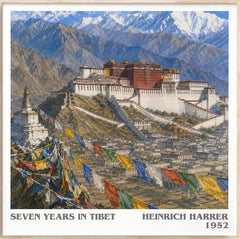 Seven Years in Tibet Literary Art Print by Heinrich Harrer