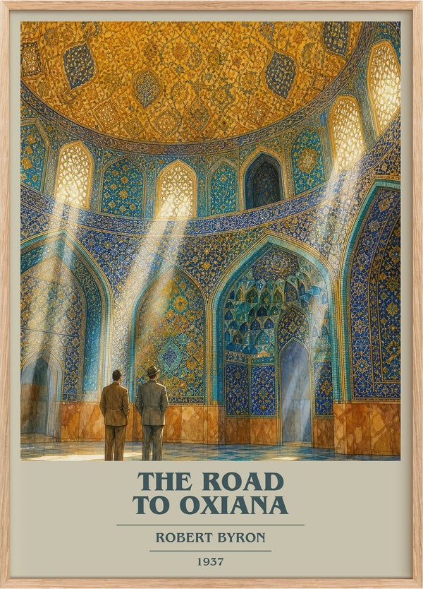 The Road to Oxiana Book Cover Poster by Robert Byron