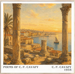 Poems Of C. P. Cavafy Literary Art Print by C. P. Cavafy