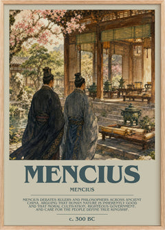 Mencius Bookish Wall Art by Mencius