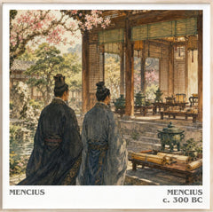 Mencius Literary Art Print by Mencius