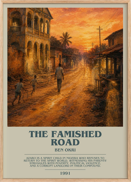 The Famished Road Bookish Wall Art by Ben Okri