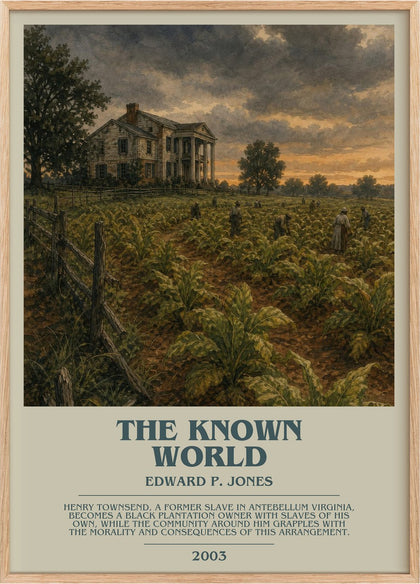 The Known World Bookish Wall Art by Edward P. Jones