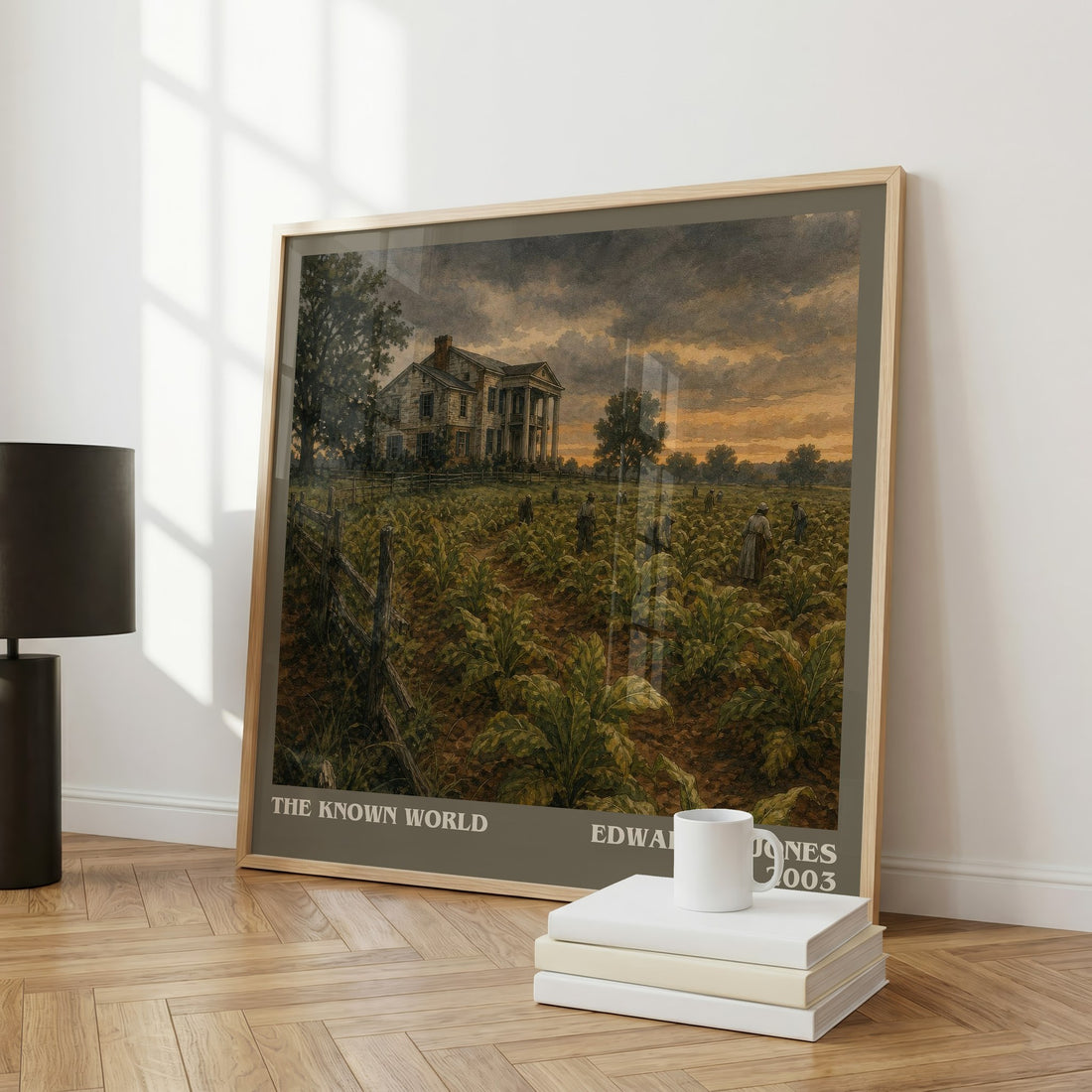 The Known World literary art print colour and style options – Edward P. Jones book art