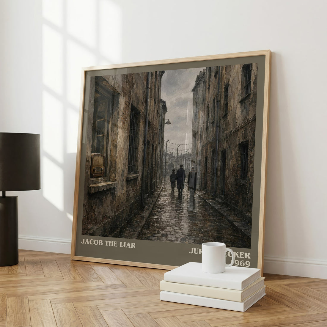 Jacob the Liar literary art print colour and style options – Jurek Becker book art